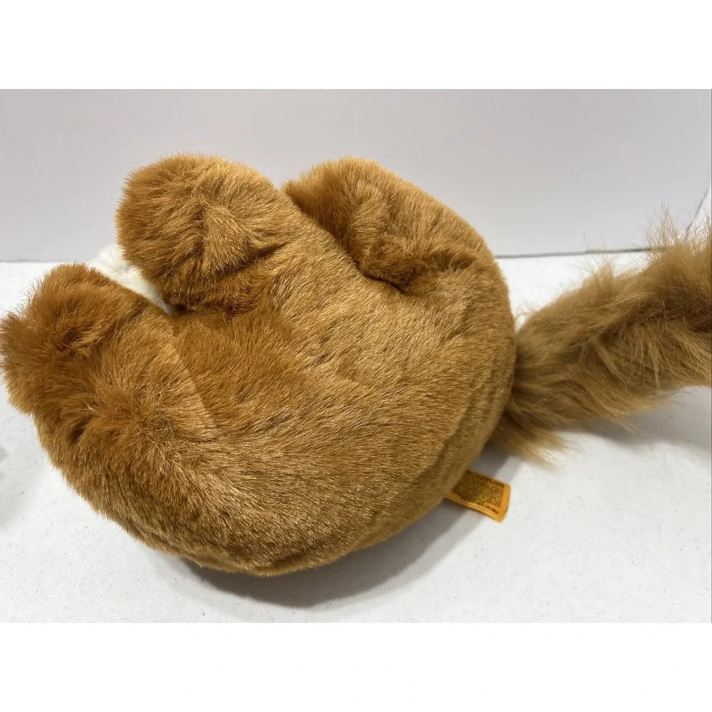 1994 Vintage 24K Polar Puff Special Effects Laying Fox-Plush Toy 4181 -Excellent